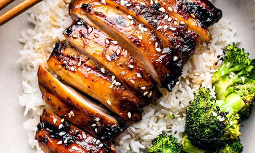 Teriyaki Rice Plate