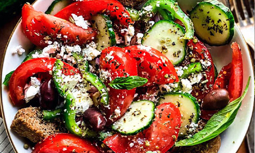 Greek Salad Plate